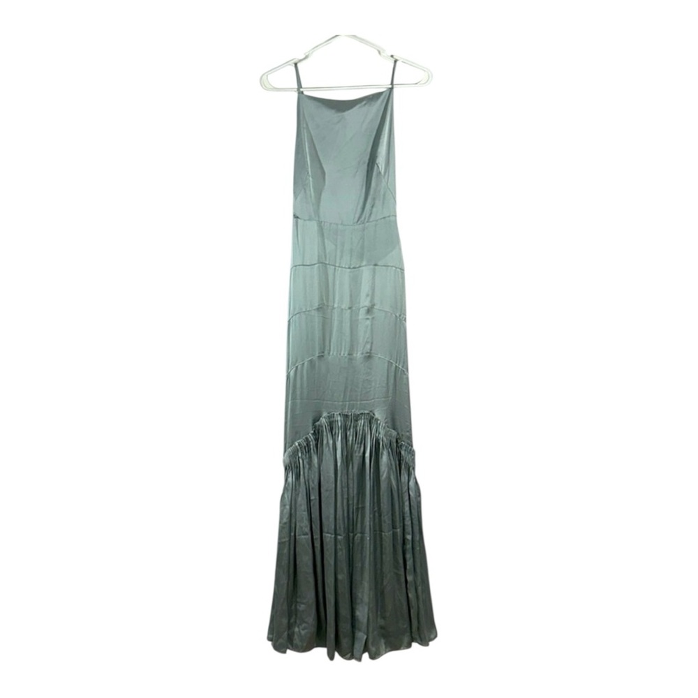 NWT Asos Light Sage Green Maxi Dress Size 6